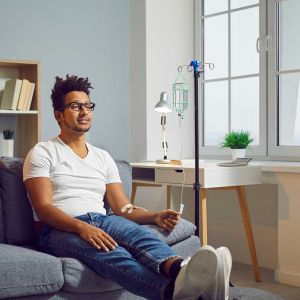 Man thinking about the cocaine detox timeline