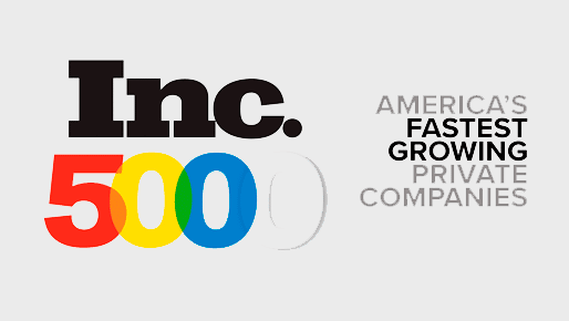inc. 500 america's fastest growing private companies logo