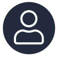 icon of a person representing staff