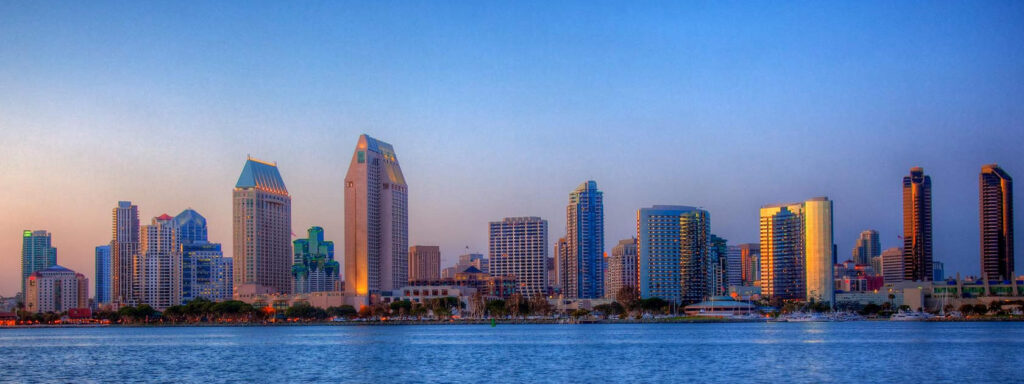 cityscape of san diego, CA where APEX recovery treatment centers are located.