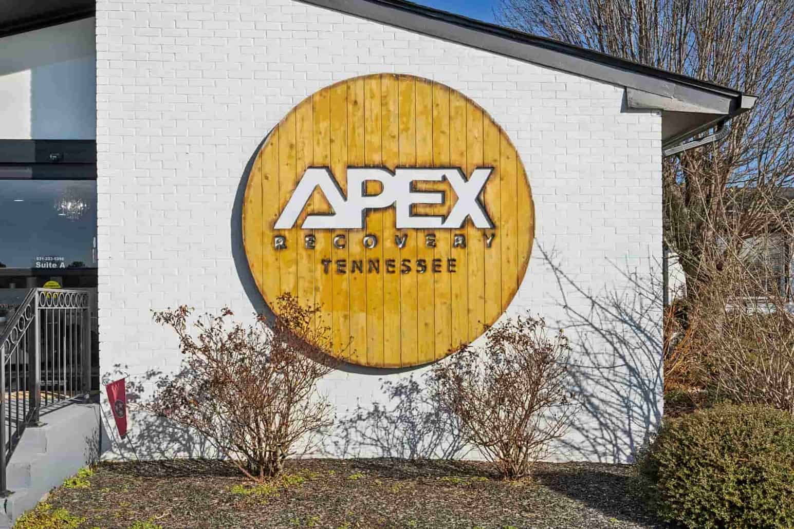 Apex Recovery Center exterior logo sign