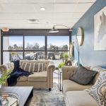 Apex Recovery Center Tennessee lounge with large windows
