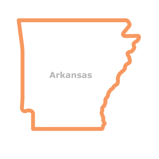 Arkansas map icon